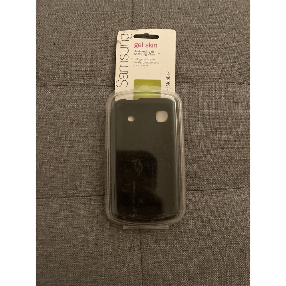 NIB Samsung Vibrant Gel Skin Black Protective Phone Case T-Mobile